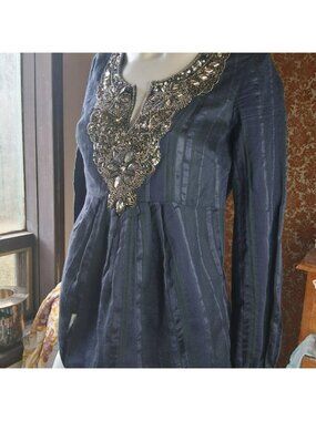 Lafayette 148 New York Tunic Top silk linen cotton